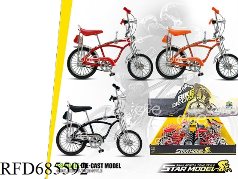 DISPLAY BOX 12 ALLOY RETRO BICYCLE