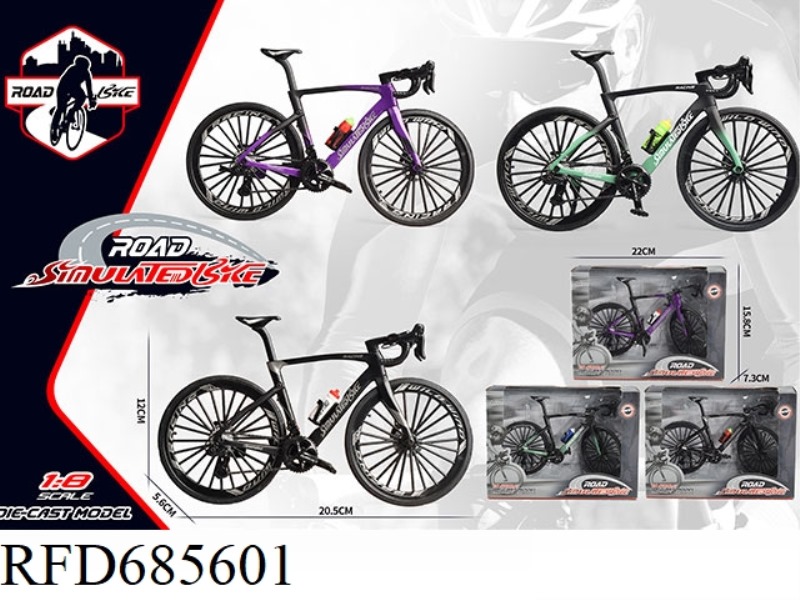 WINDOW BOX 1:8 ALLOY ROAD BIKE MODEL