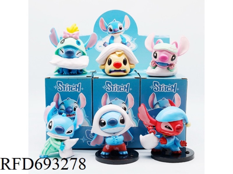 STITCH PILLOW BIG COMBAT 6-PIECE SET