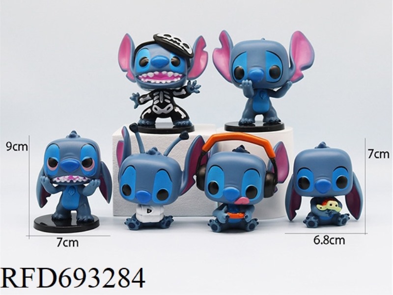 SECOND-GENERATION STITCH 6-PIECE SET (RUBBER HEAD)