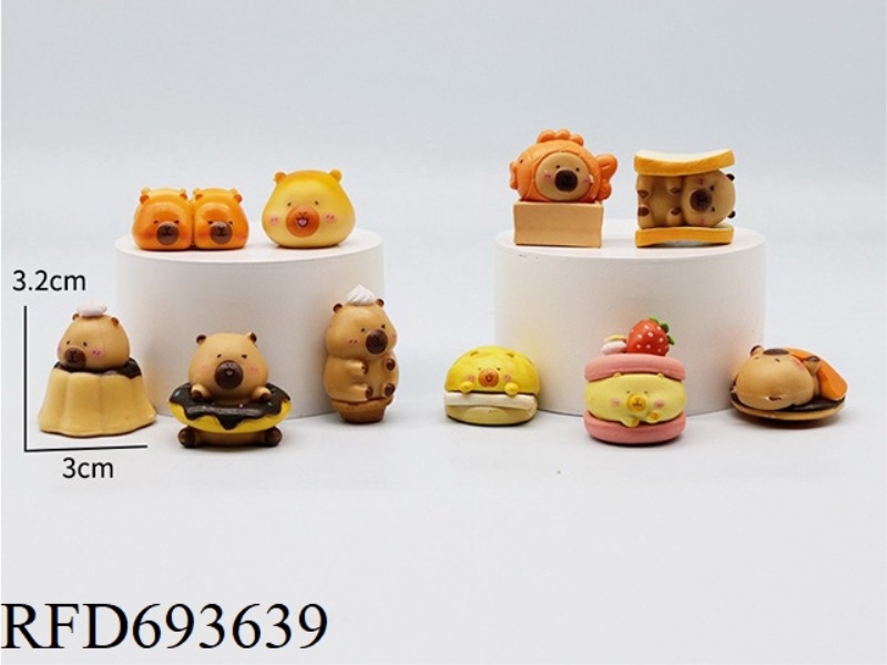 BAKED CAPIBARA 10 PIECE SET