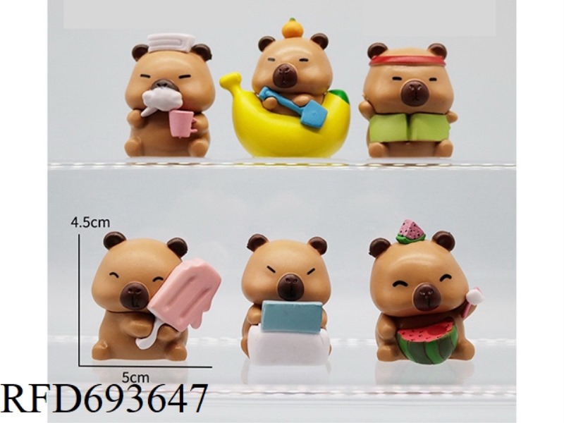 BANANA KAPIBALA 6-PIECE SET