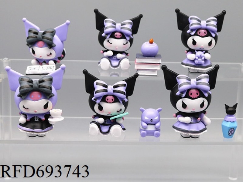 LUCKY DIVINATION KUROMI 6-PIECE SET
