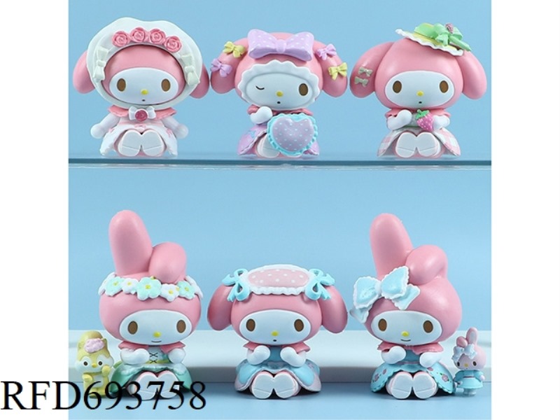 SITTING MAID MELODY 6-PIECE SET