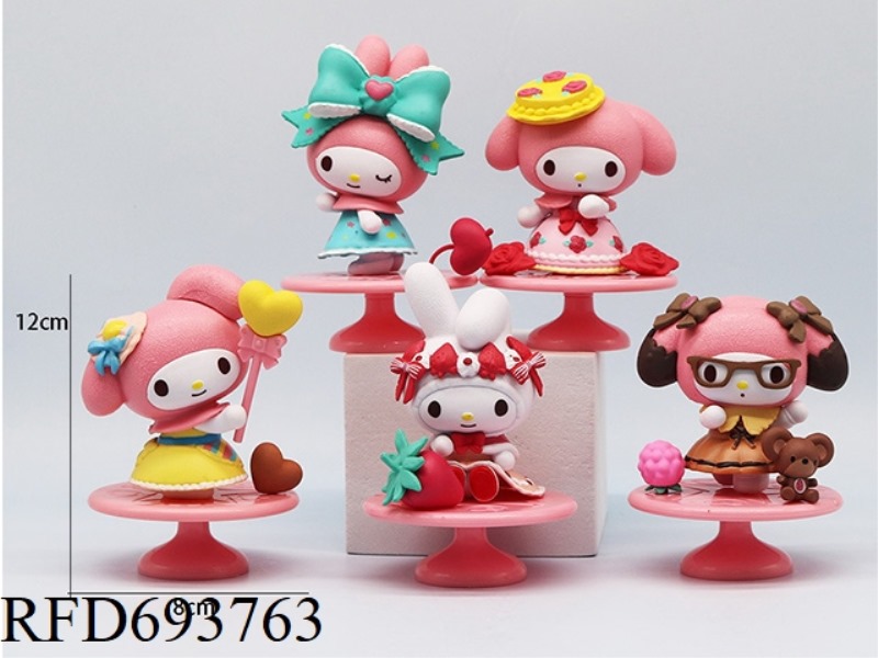 LARGE AFTERNOON TEA MELODY 6-PIECE SET