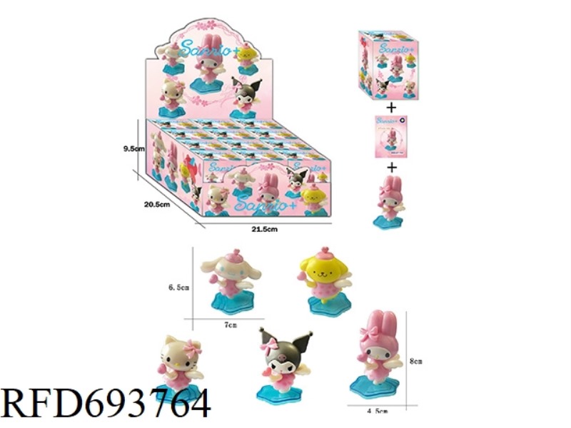 ANGEL SANRIO DOLL BLIND BOX 12-PIECE SET (WITH CARD)
