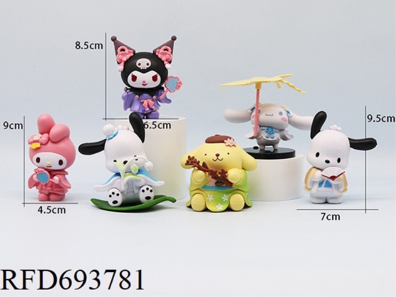 FRAGRANT FLOWERS 6-PIECE SET