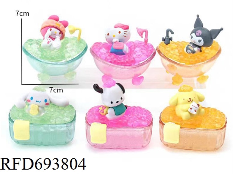 BATHTUB MELODY 6-PIECE SET