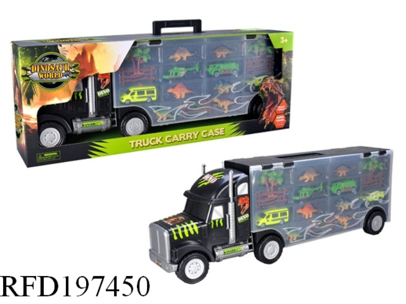 SLIDE DINOSAUR TRANSPORT CART