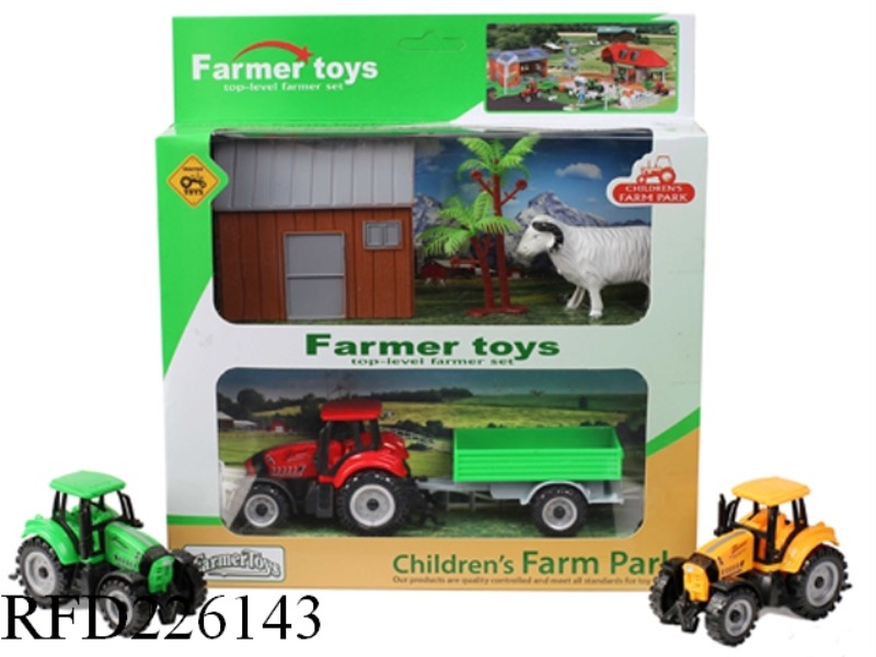 SLIDE FARMER CAR SET