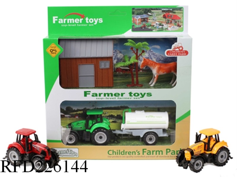 SLIDE FARMER CAR SET
