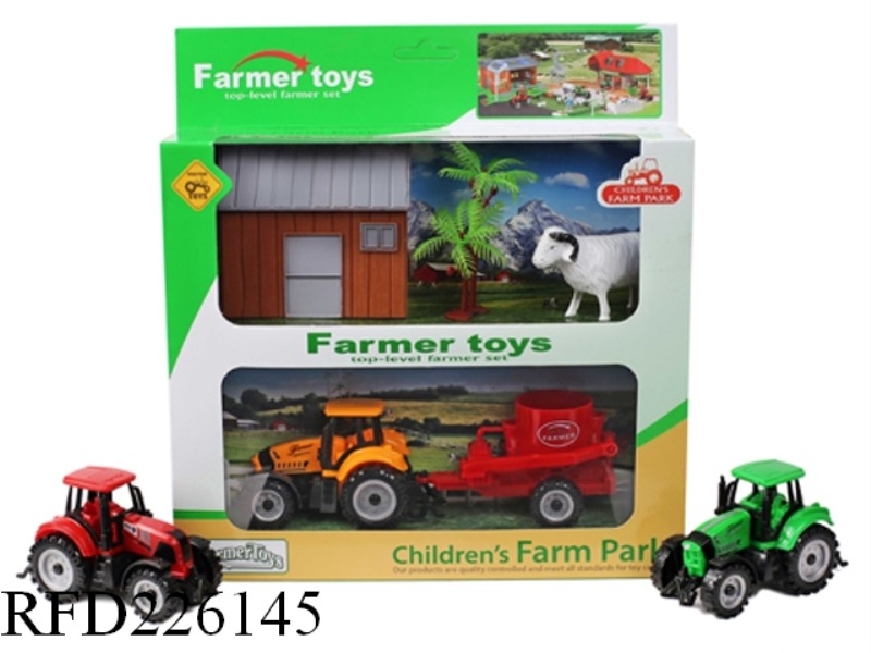 SLIDE FARMER CAR SET