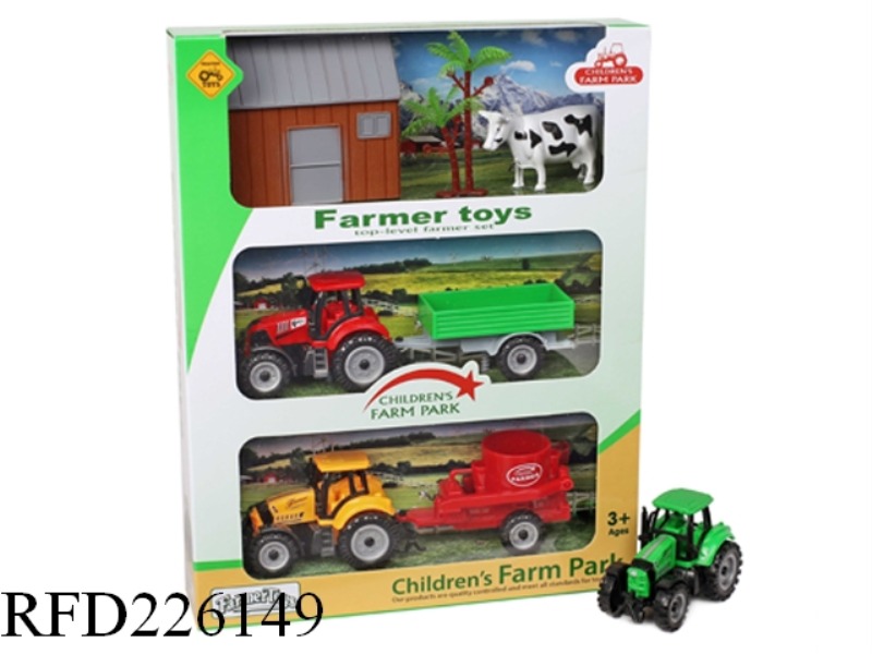 SLIDE FARMER CAR SET