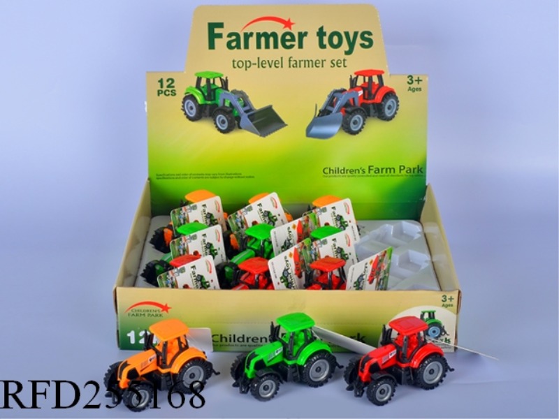 SLIDE FARMER CAR 12PCS