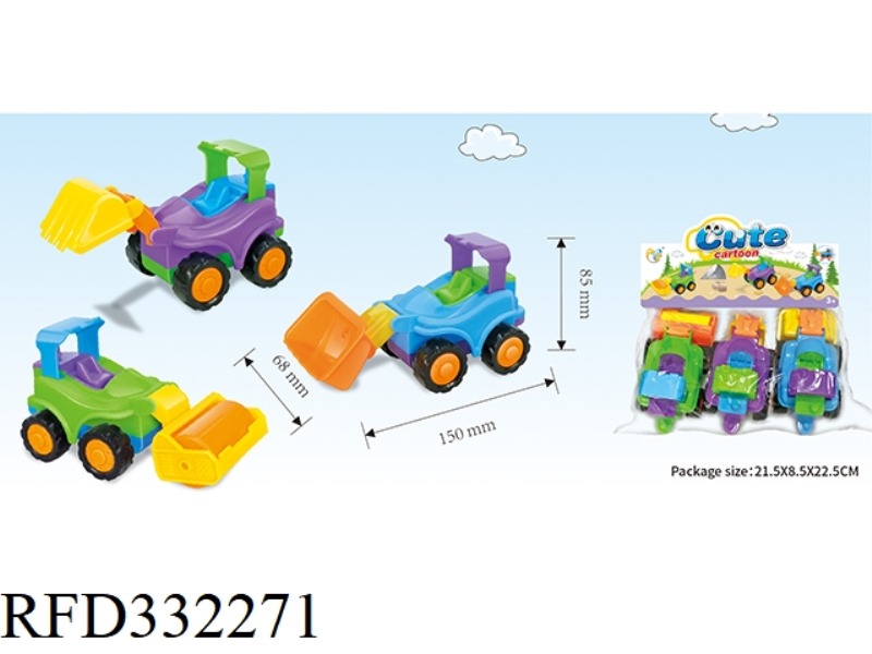 COASTING CARTOON CONSTRUCTION VEHICLE