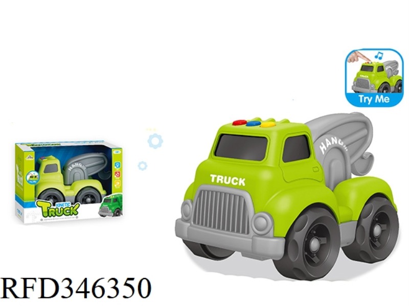GLIDE CARTOON ENGINEERING VEHICLE (LIGHT AND MUSIC)