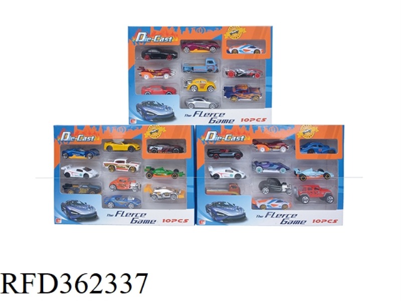 1:64 SLIDING SPORTS CAR 10 3 MIXED