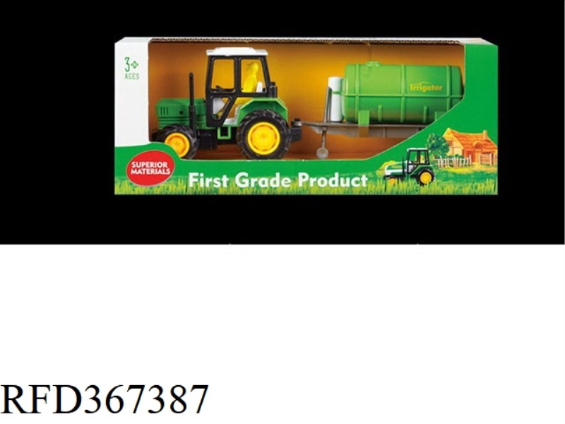 SLIDING FARMER PESTICIDE TRUCK