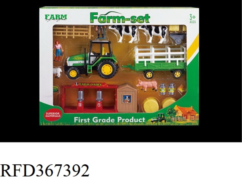SKID FARMER CART FARM SET