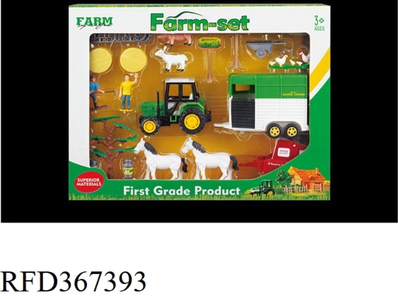 SKID FARMER CART FARM SET