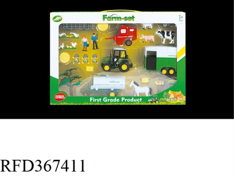 FARMER CAR FARM SET