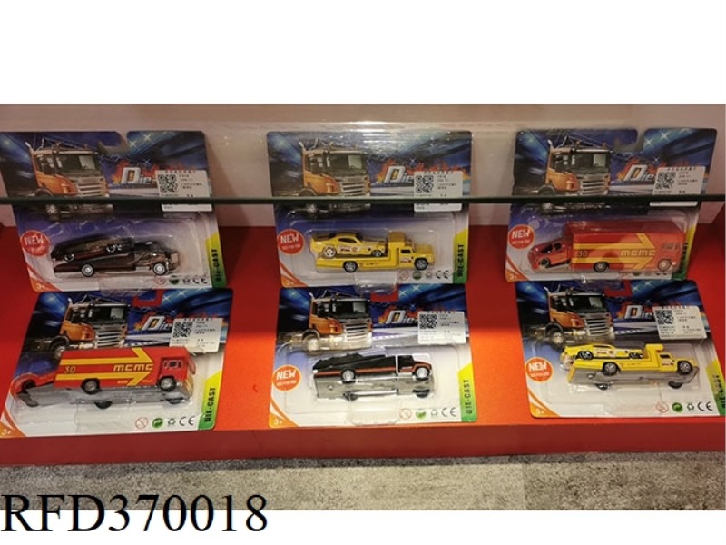 1:64 CAR TRANSPORT TEAM 3 TYPES MIXED