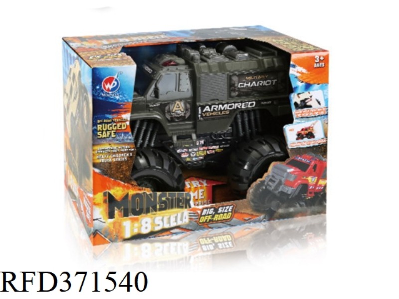 SLIDING MONSTER ARMORED CART 1:8