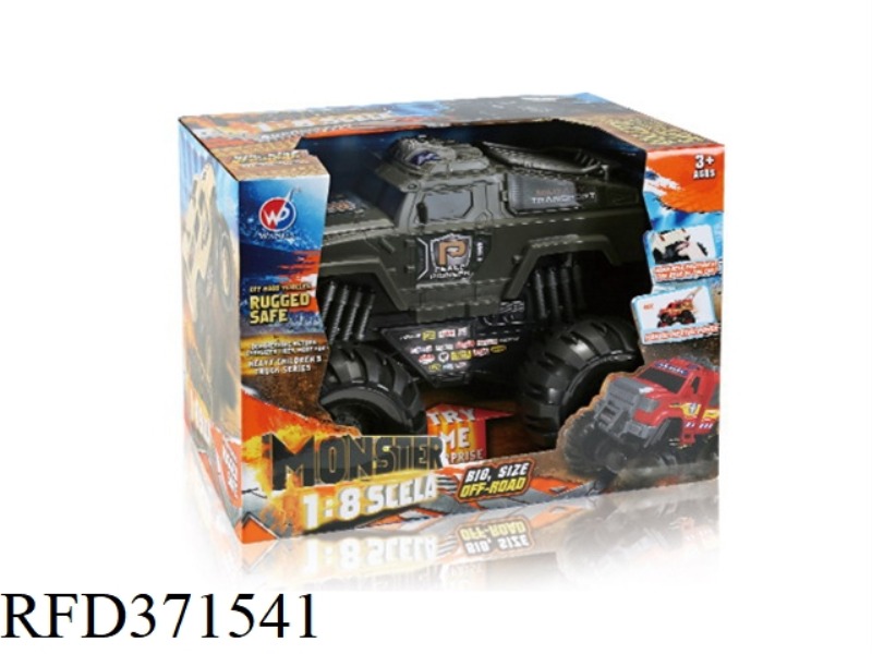 SLIDING MONSTER ARMORED CART 1:8