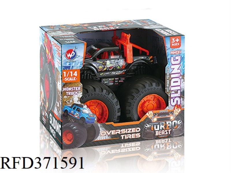SLIDING FAT WHEEL PICKUP 1:14