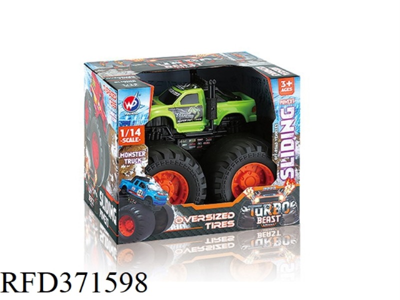 SLIDING FAT WHEEL RACING 1:14