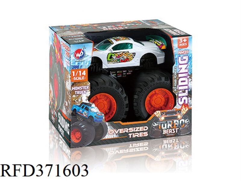 SLIDING FAT WHEEL RACING 1:14