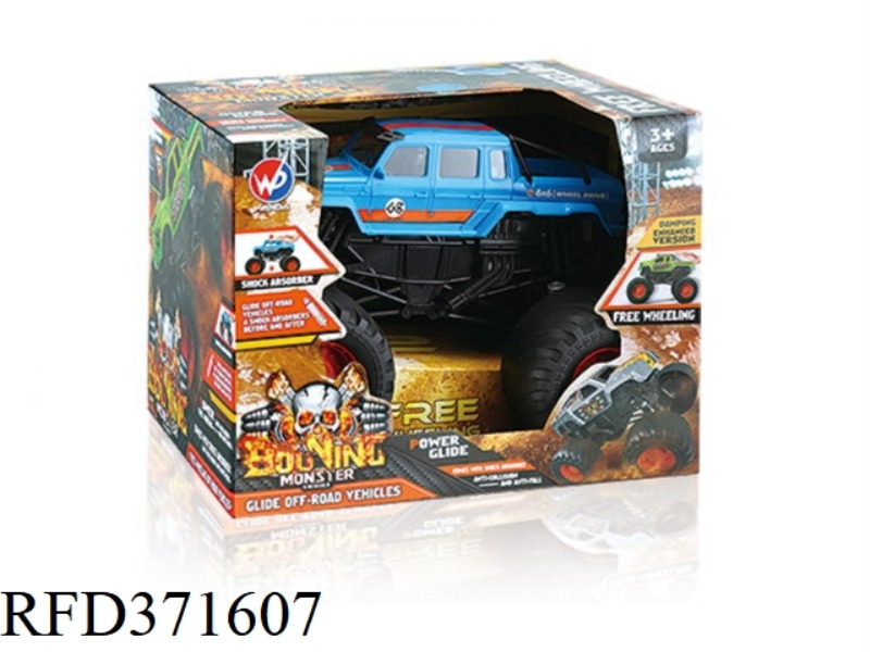 COASTING MONSTER SUSPENSION MERCEDES-BENZ BIG G 1:10