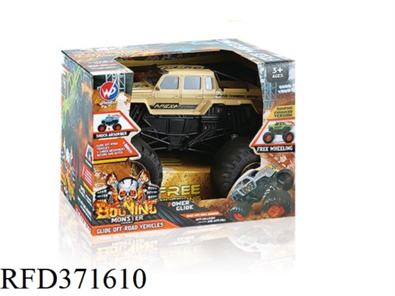 COASTING MONSTER SUSPENSION MERCEDES-BENZ BIG G 1:10