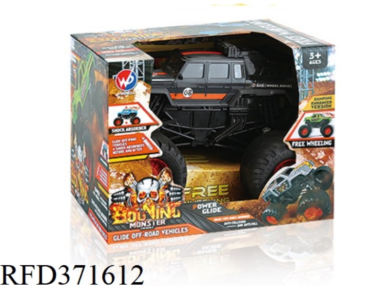 COASTING MONSTER SUSPENSION MERCEDES-BENZ BIG G 1:10