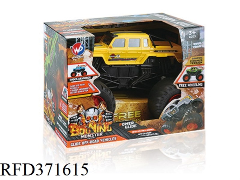 COASTING MONSTER SUSPENSION MERCEDES-BENZ BIG G 1:10