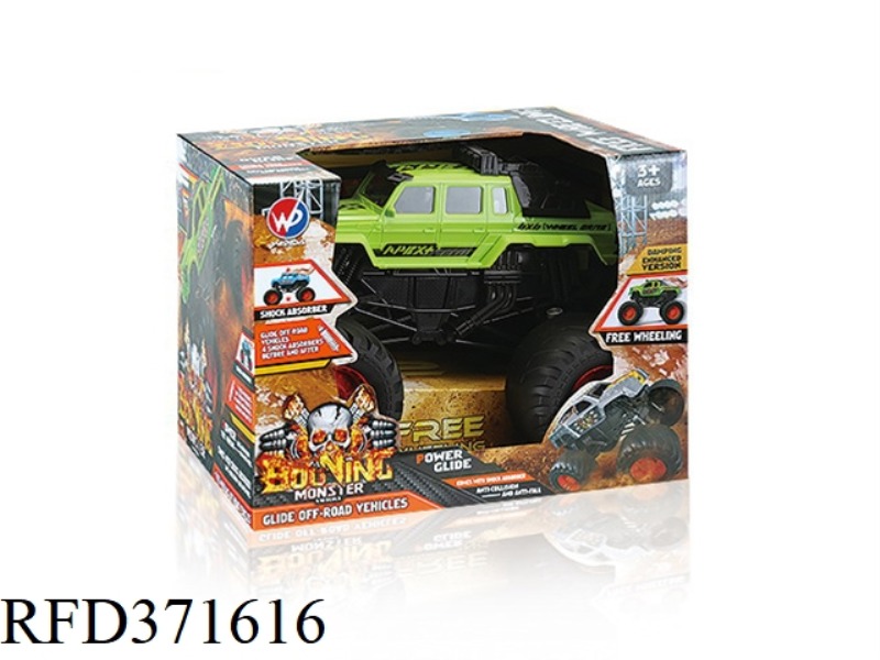 COASTING MONSTER SUSPENSION MERCEDES-BENZ BIG G 1:10