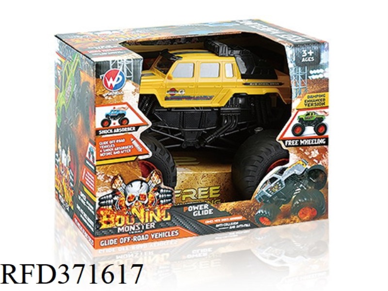 COASTING MONSTER SUSPENSION MERCEDES-BENZ BIG G 1:10