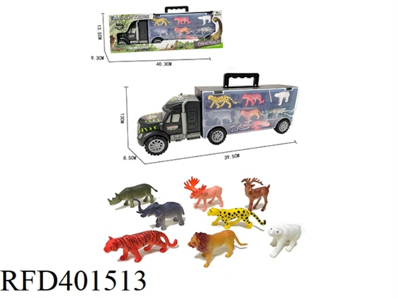 400MM PORTABLE GIFT BOX CONTAINER SLIDING TRACTOR