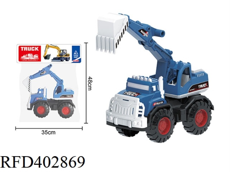 SLIDING ENGINEERING EXCAVATOR (BLUE)