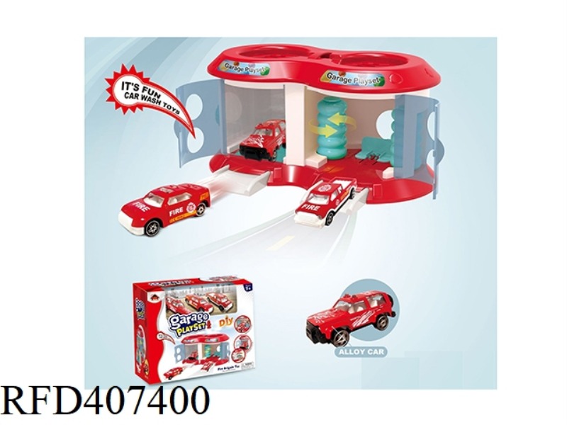 SLIDING FIRE EJECTION GARAGE