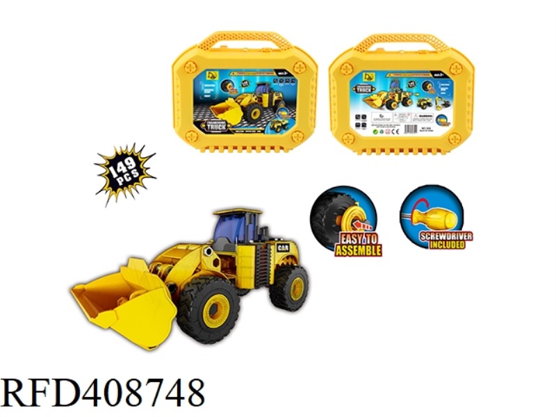 ENGLISH TOOLBOX DIY LOADER 149PCS