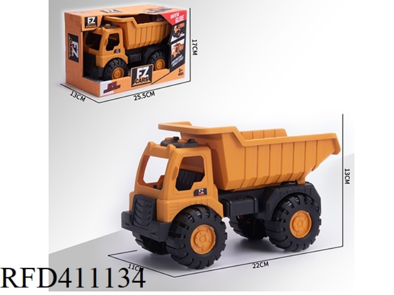 MEDIUM-SIZED SKID LOADING DUMP TRUCK