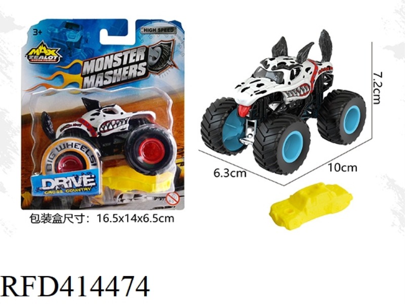 1:64 MONSTER SLIDING OFF-ROAD VEHICLE