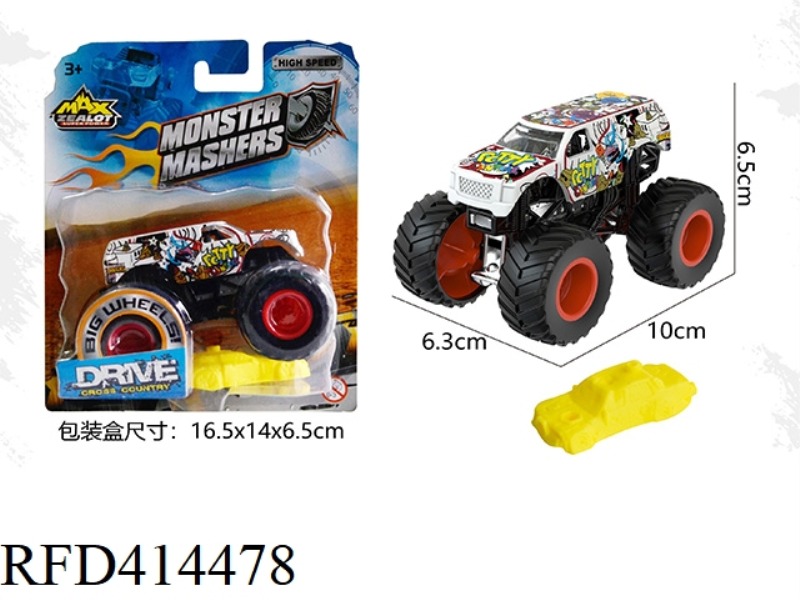 1:64 MONSTER SLIDING OFF-ROAD VEHICLE