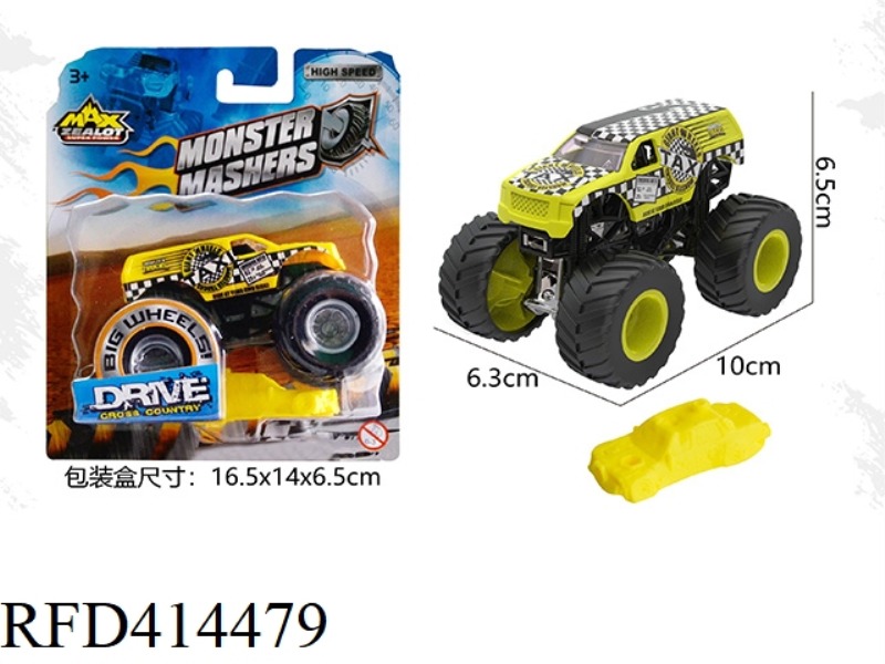 1:64 MONSTER SLIDING OFF-ROAD VEHICLE