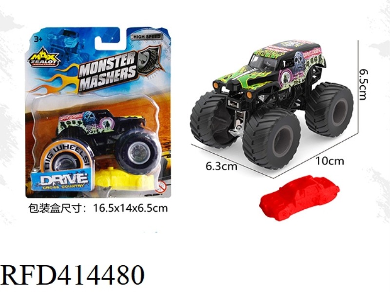 1:64 MONSTER SLIDING OFF-ROAD VEHICLE