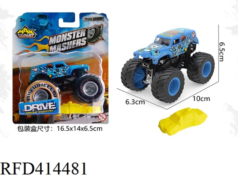 1:64 MONSTER SLIDING OFF-ROAD VEHICLE
