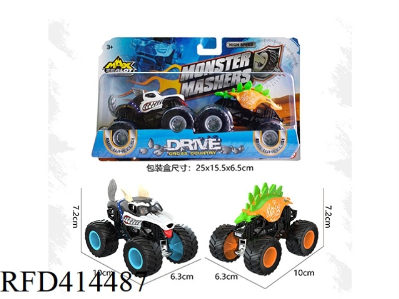 1:64 MONSTER SLIDING OFF-ROAD VEHICLE