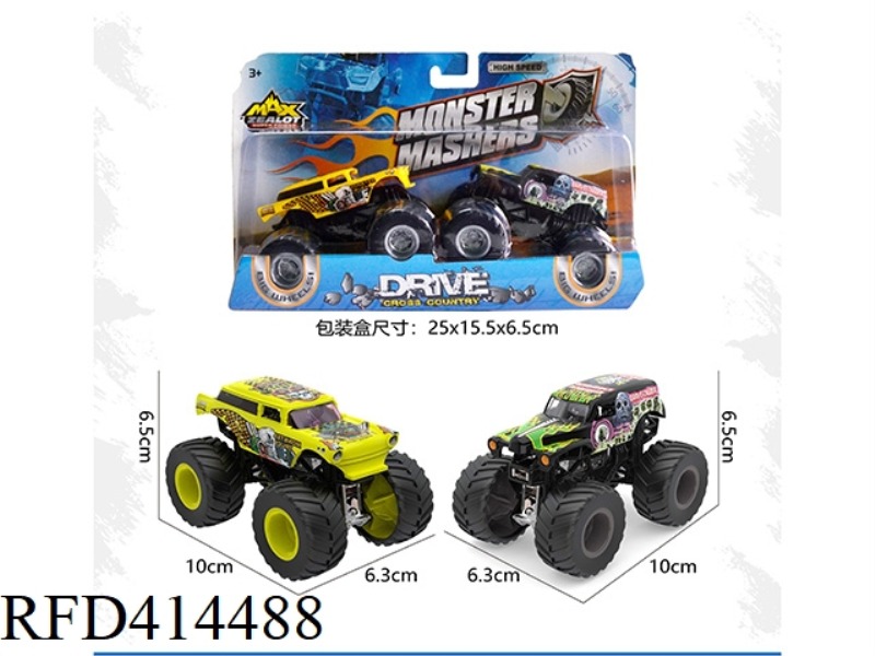 1:64 MONSTER SLIDING OFF-ROAD VEHICLE