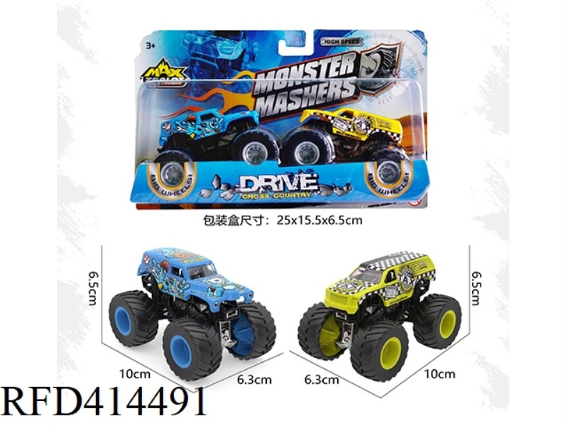 1:64 MONSTER SLIDING OFF-ROAD VEHICLE